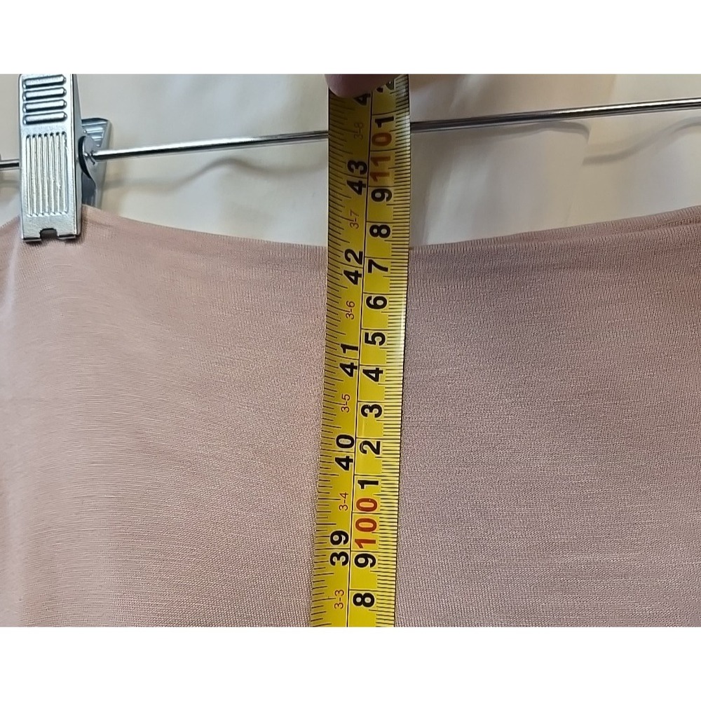 LOLA Made In Italy Silky Maxi Tiered Skirt L‎ Cottagecore Romantic - Picture 5 of 8